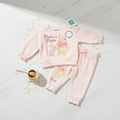 Baby Pooh and Piglet Sweatsuit Set - Pink