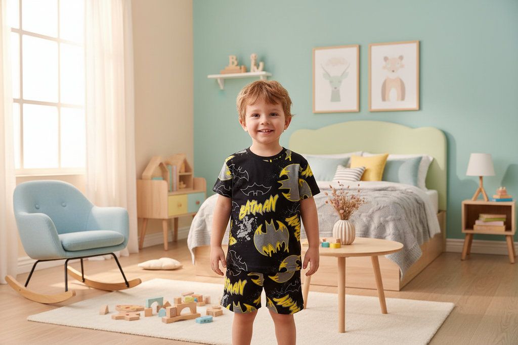 Batman T-Shirt & Shorts Set