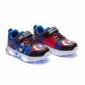 Marvel Captain America Shield Light-Up Sneakers for Boys - Blue & Red