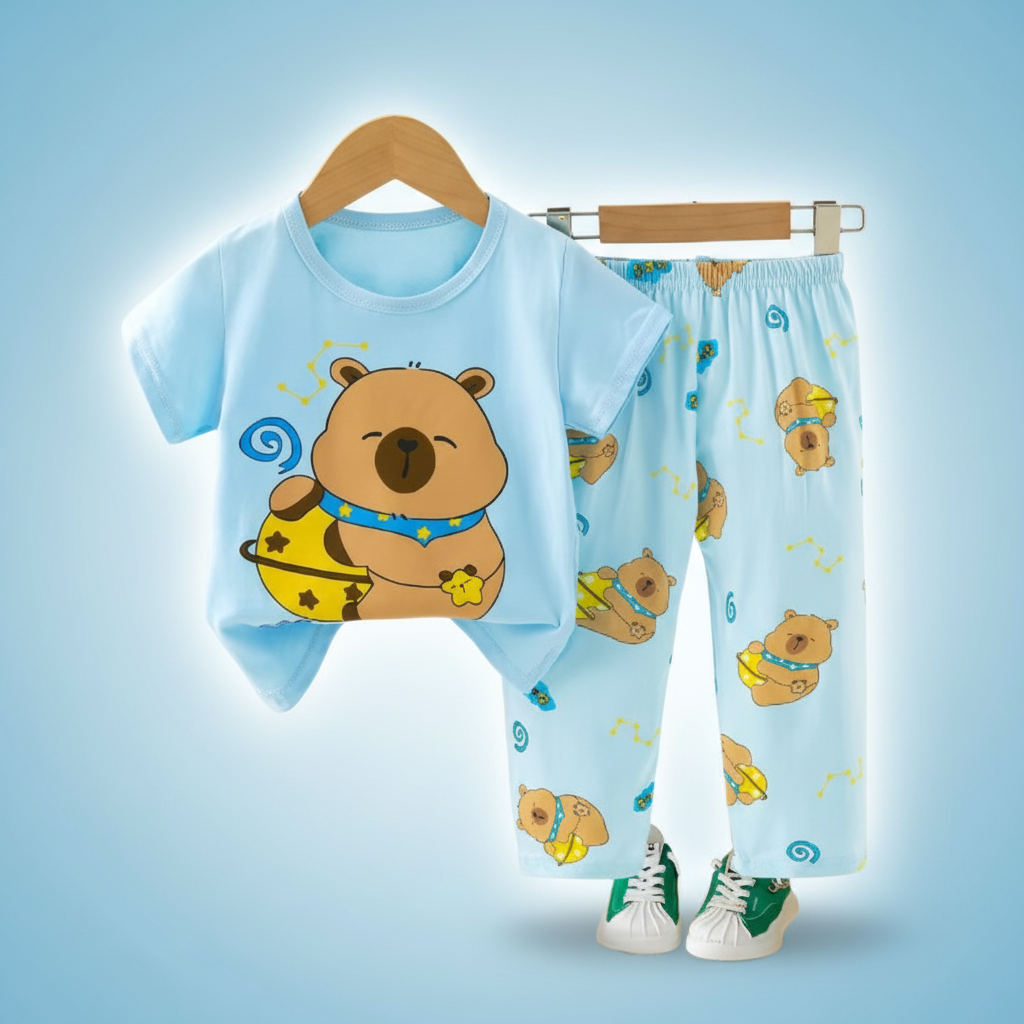 Capybara Star Kids Pyjama Set