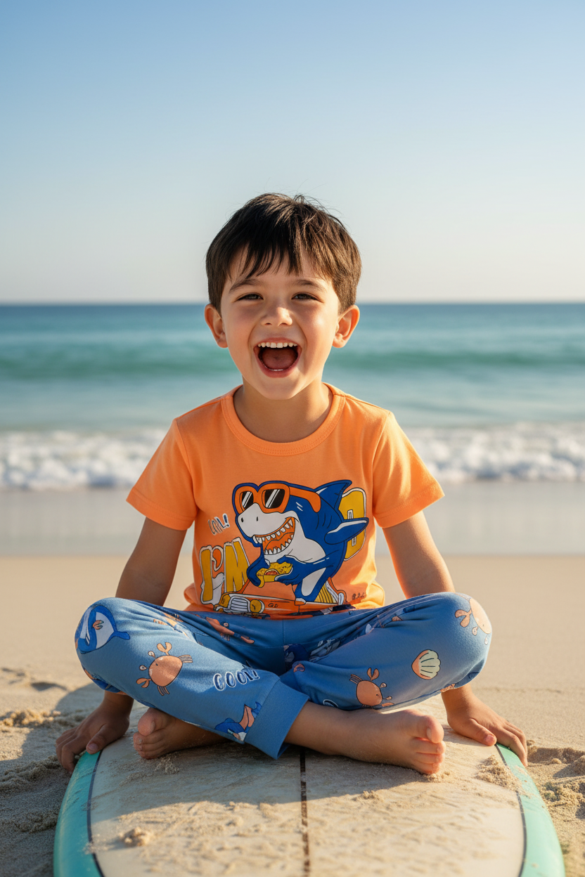 Cool Shark Kids Pyjama Set