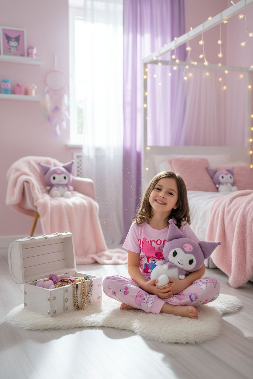 Kuromi Sweet Girls Pyjama Set
