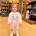 Girls Mickey & Minnie Pink Sweatsuit Set – Disney Original