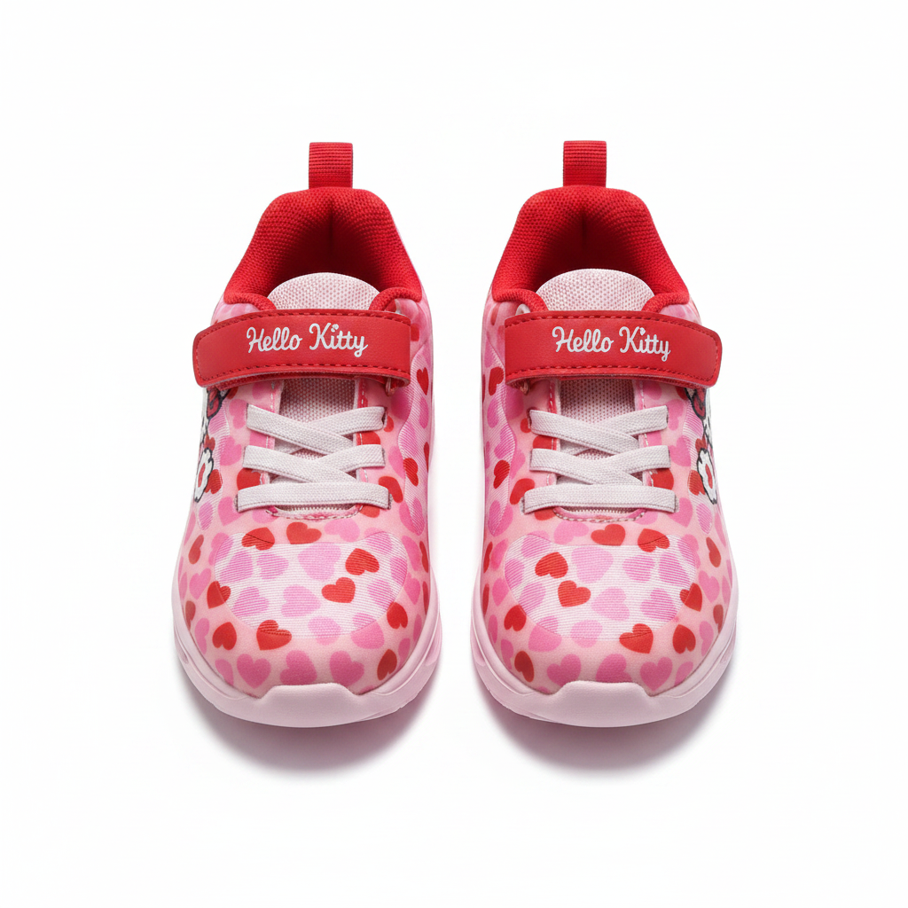 Hello Kitty Sneakers for Girls - Pink & Red