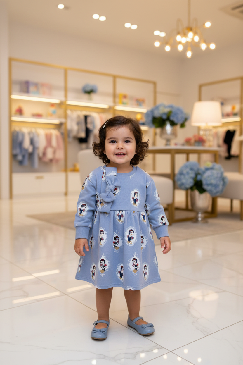 Baby Girls Disney Snow White Dress VIP Style