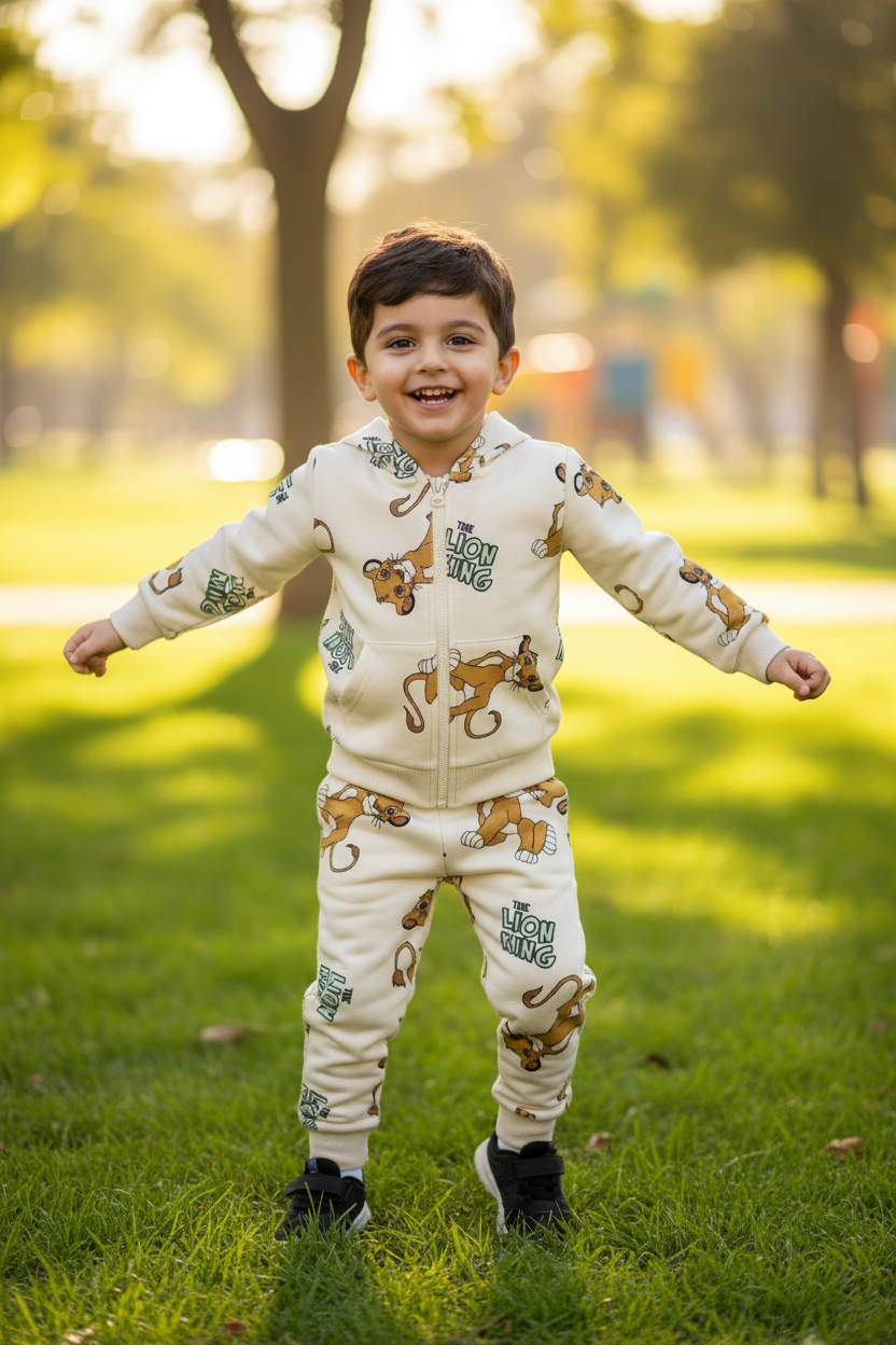 Kids Disney Lion King Zara Hoodie Tracksuit Set