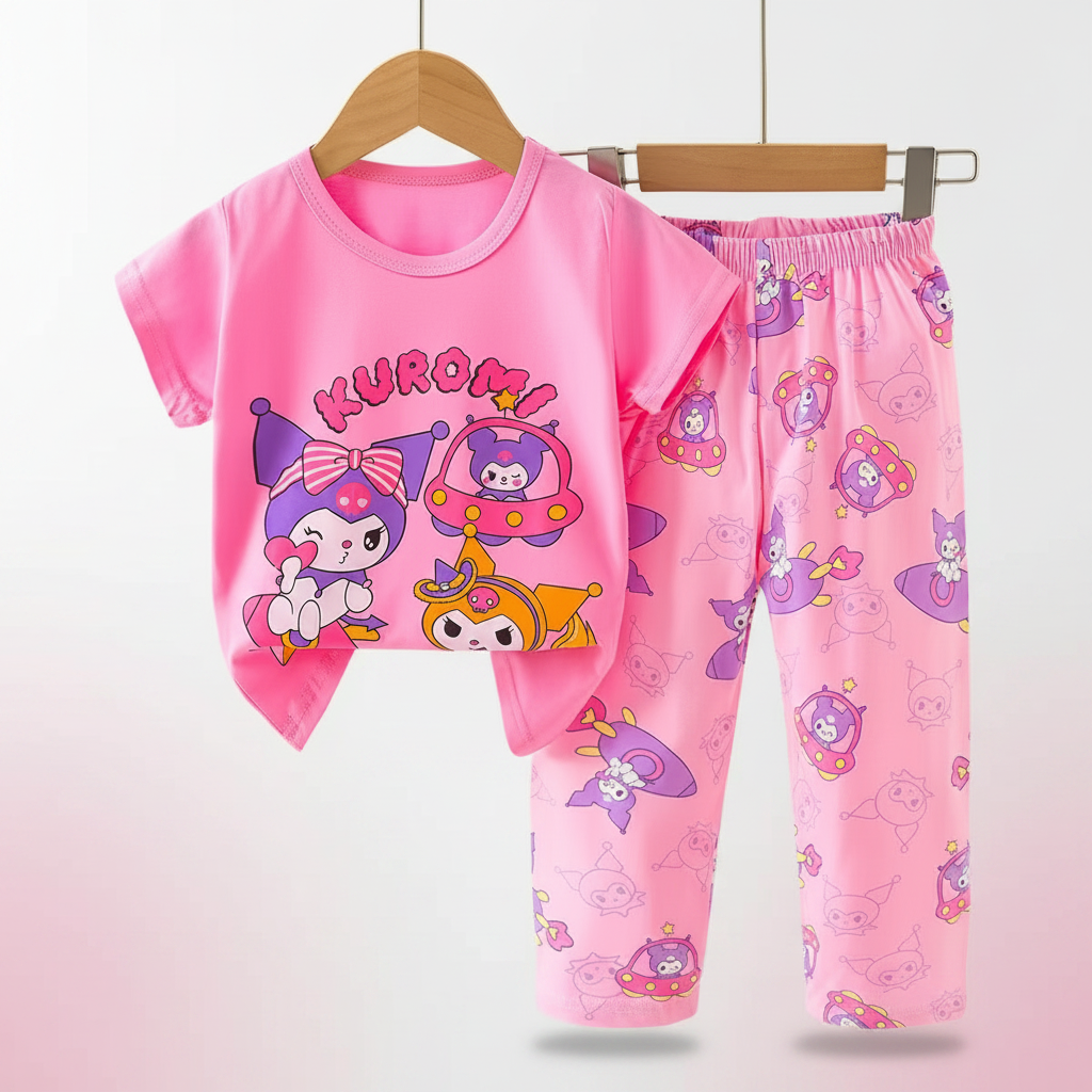 Kuromi Space Girls Pyjama Set