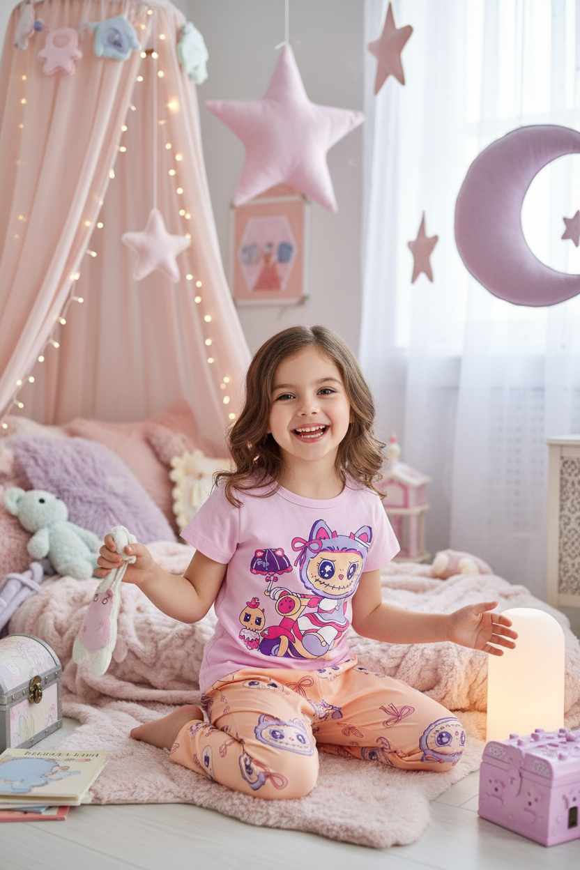 Magic Doll Girls Pyjama Set