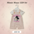 Minnie Mouse 1928 Baby Dungaree Set – Disney Original