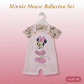 Minnie Mouse Ballerina Baby Dungaree Set – Disney Original