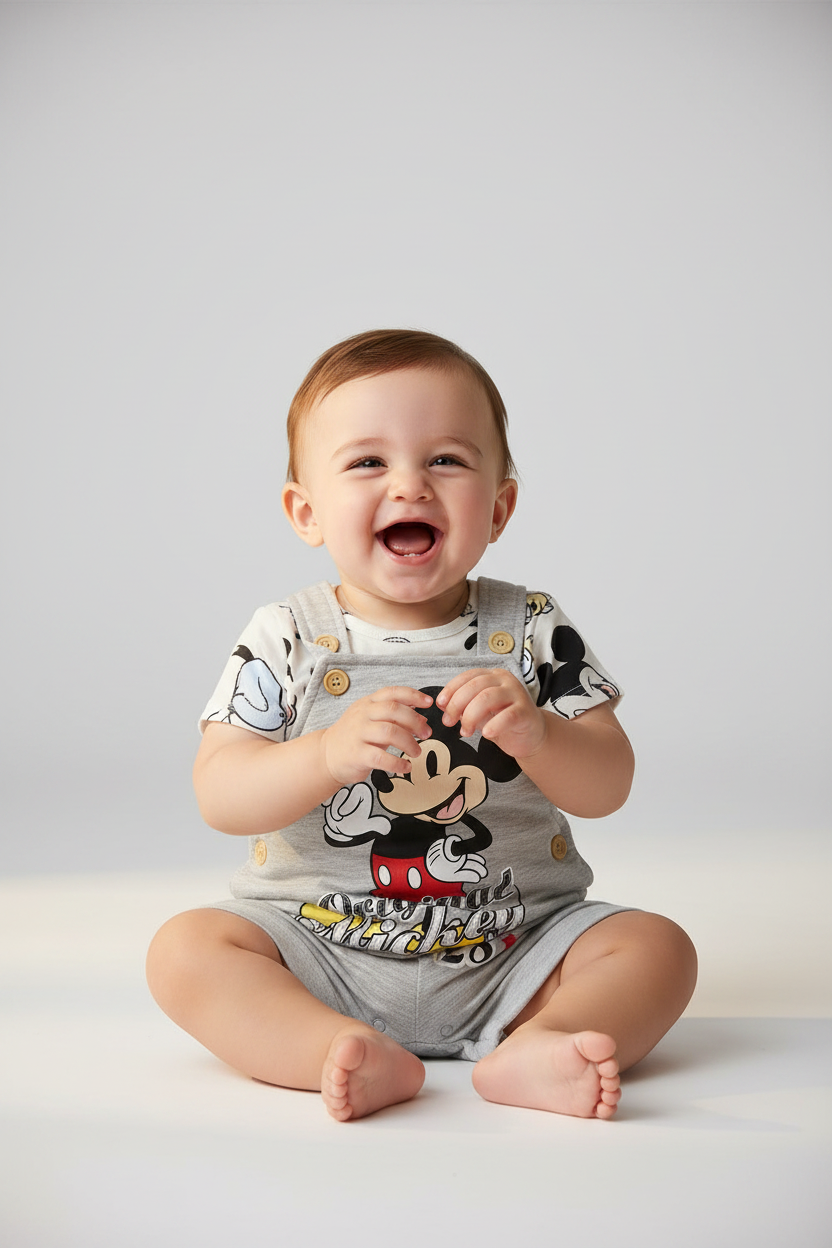 "Original Mickey 28" Baby Dungaree Set – Disney Baby Original