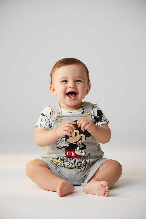"Original Mickey 28" Baby Dungaree Set – Disney Baby Original