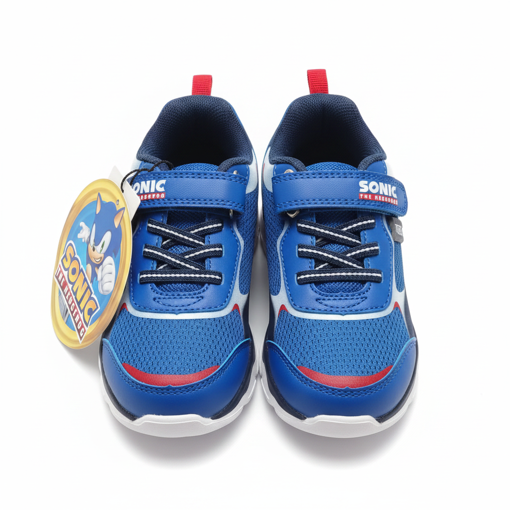 Sonic the Hedgehog Light-Up Sneakers for Boys - Blue & Red