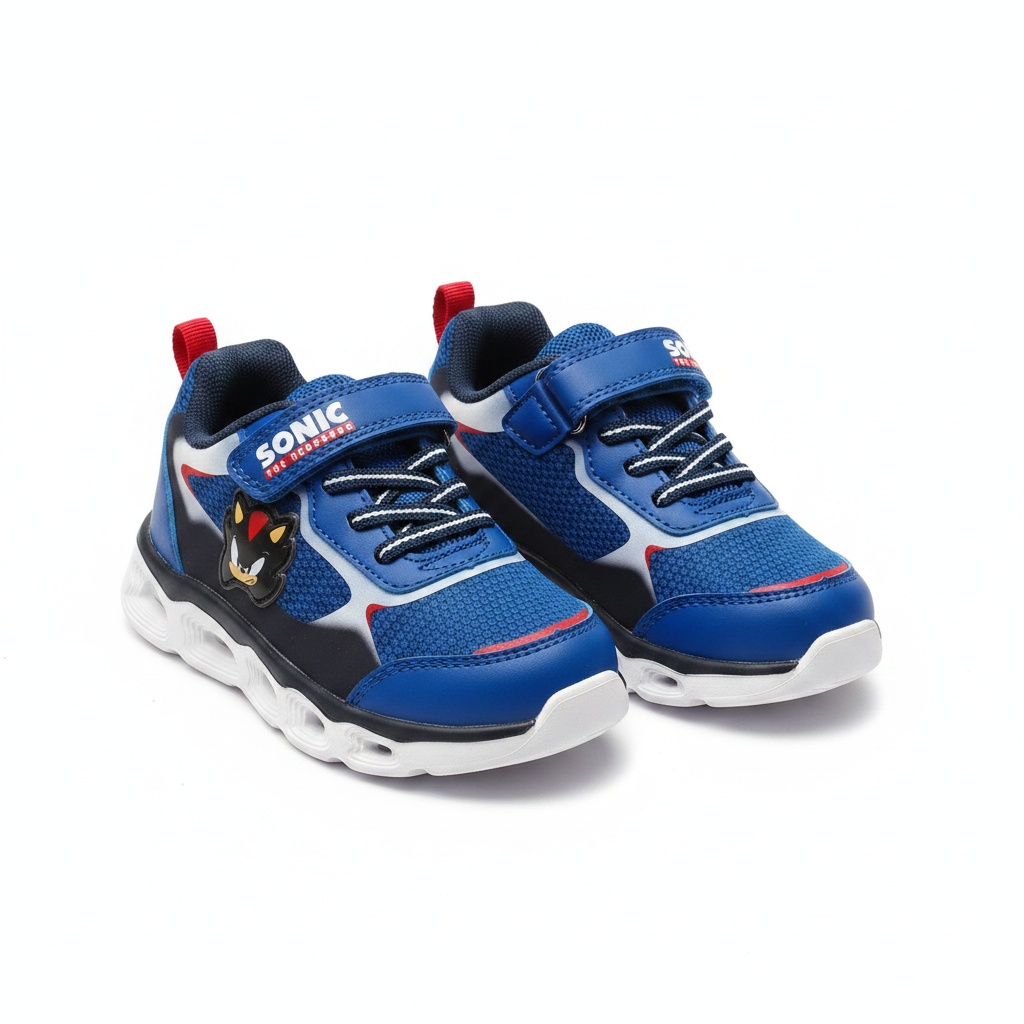 Sonic the Hedgehog Sneakers for Boys - Blue & Black