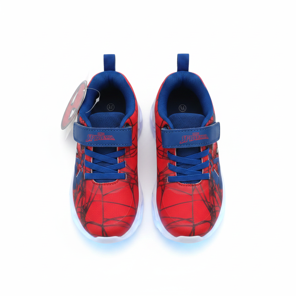Spider-Man Web Sneakers for Boys - Red & Blue