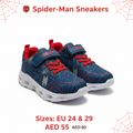 Spider-Man Web Sneakers for Boys - Navy Blue & Red